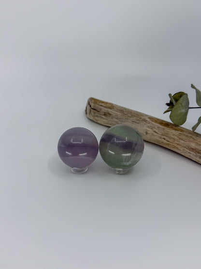 Lavender Fluorite Sphere