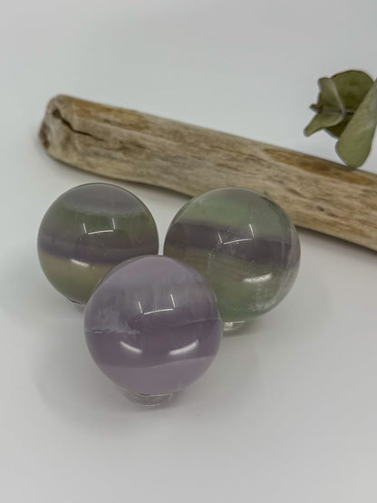 Lavender Fluorite Sphere