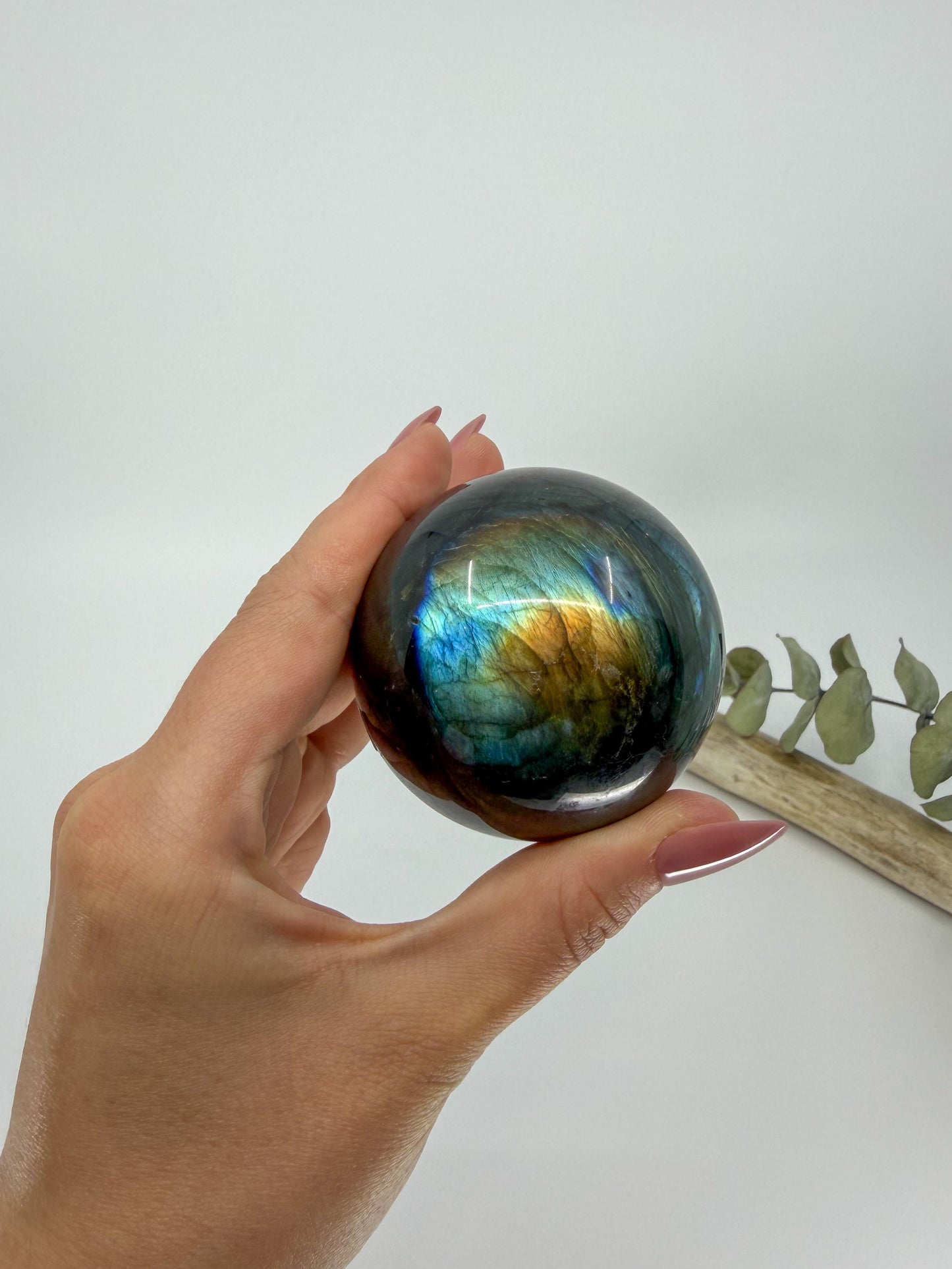 Labradorite Sphere - Madagascar