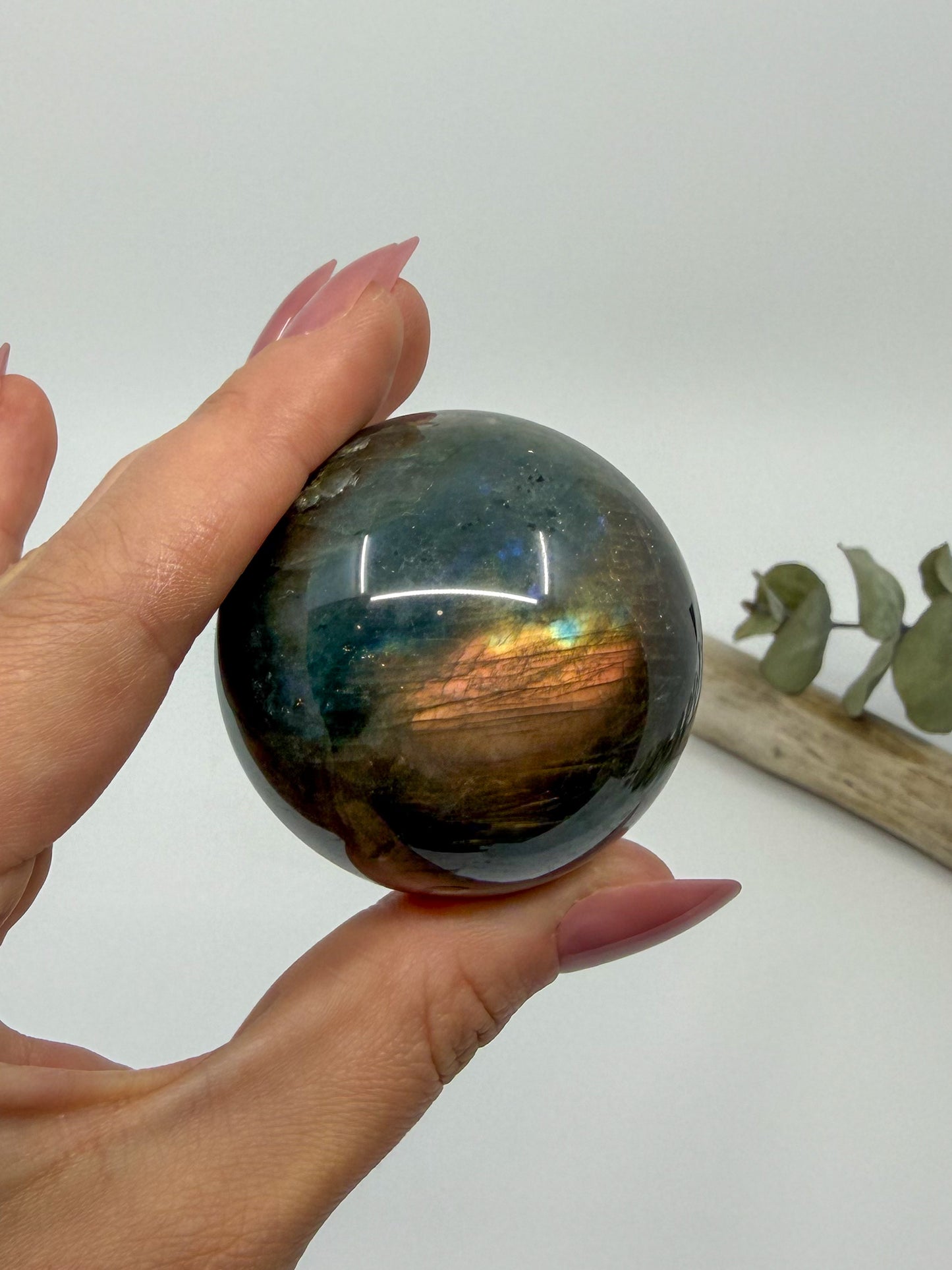Labradorite Sphere - Madagascar