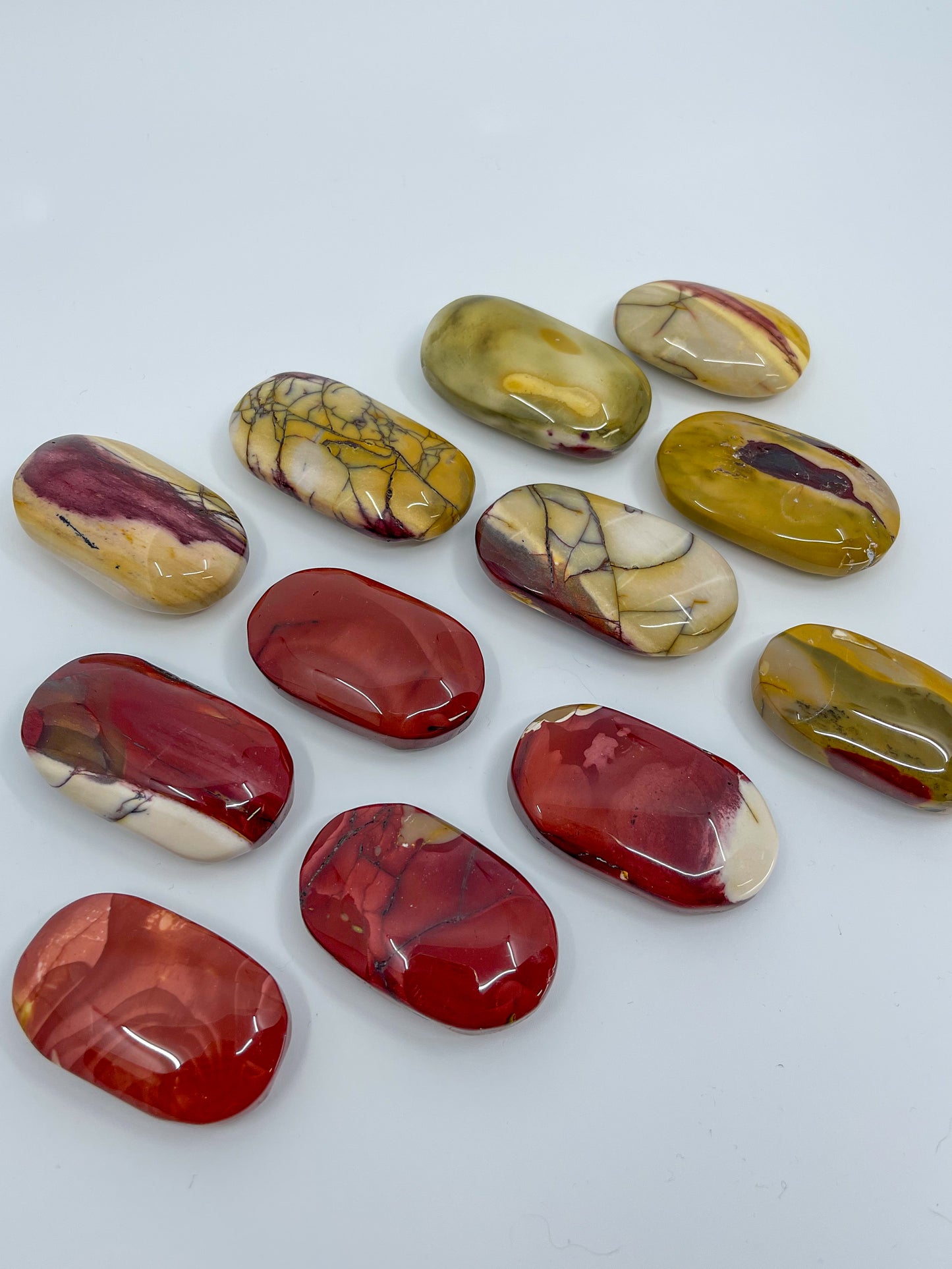Mookaite Palm Stone
