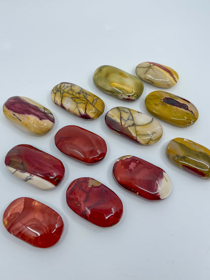 Mookaite Palm Stone