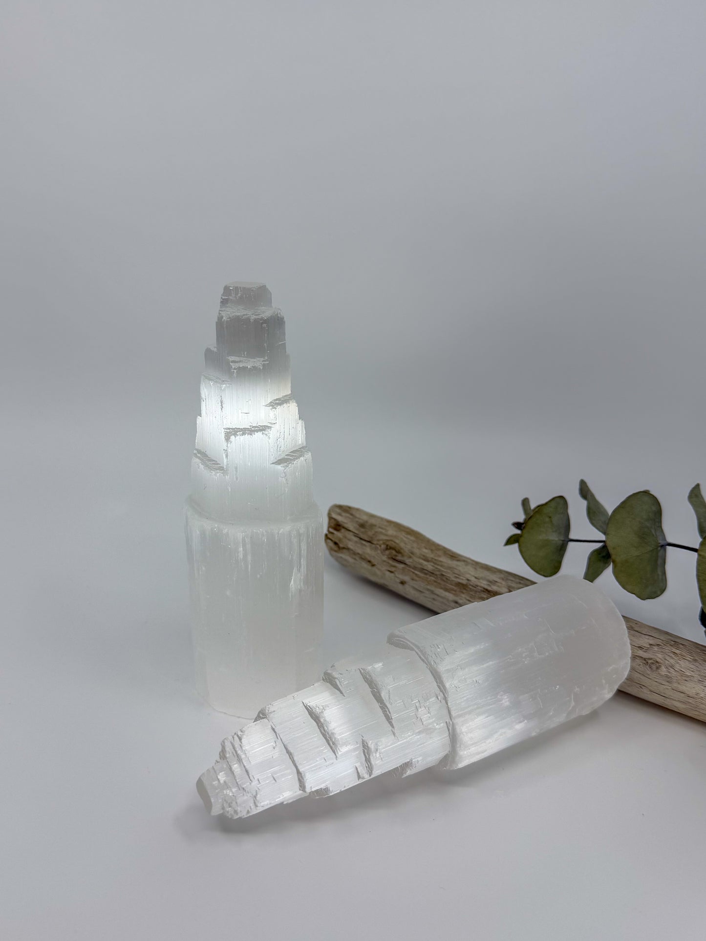 Selenite (Satin Spar) Tower