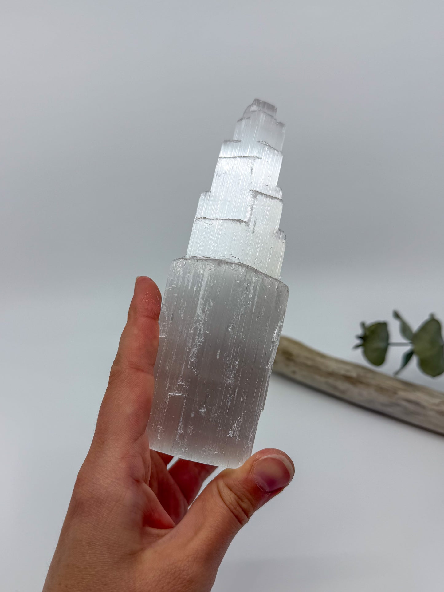 Selenite (Satin Spar) Tower