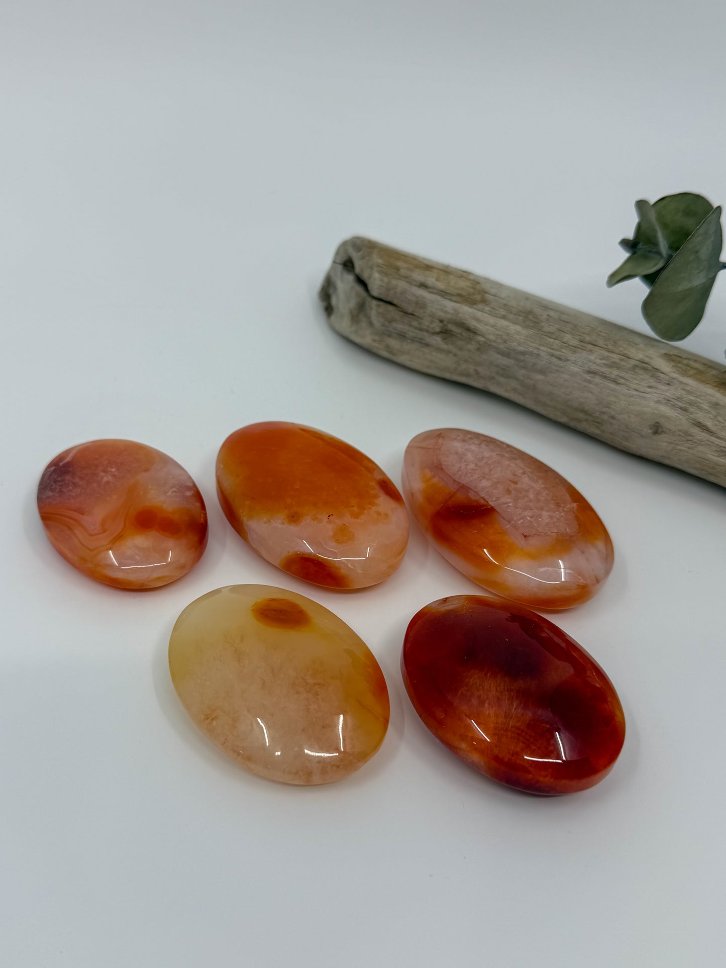 Carnelian with Quartz Palm