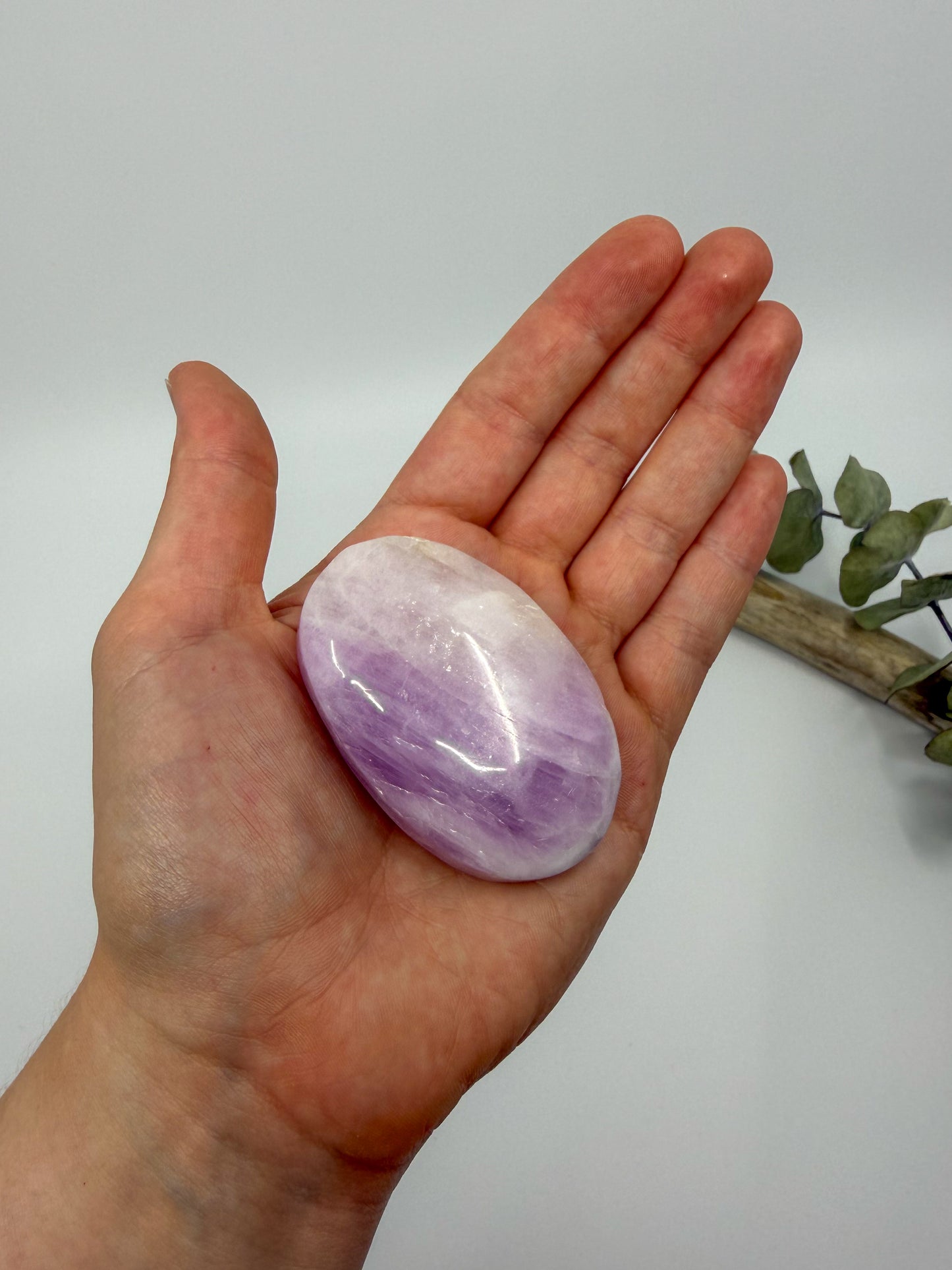 Cats Eye Kunzite Palm
