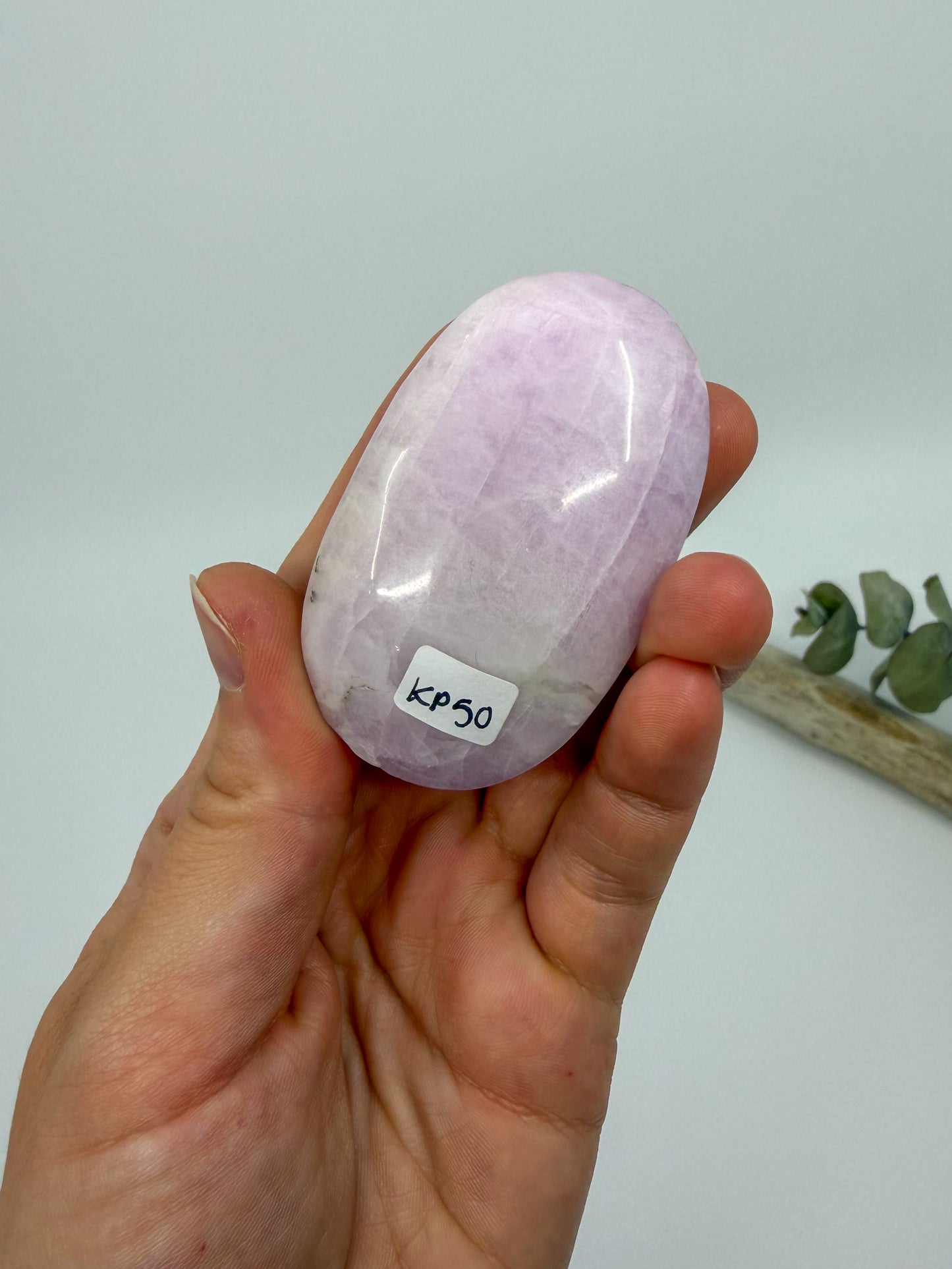 Cats Eye Kunzite Palm