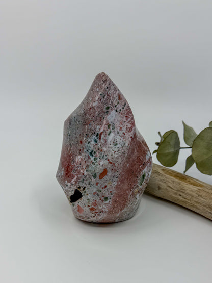 Pastel ‘Terazzo’ Ocean Jasper Flame