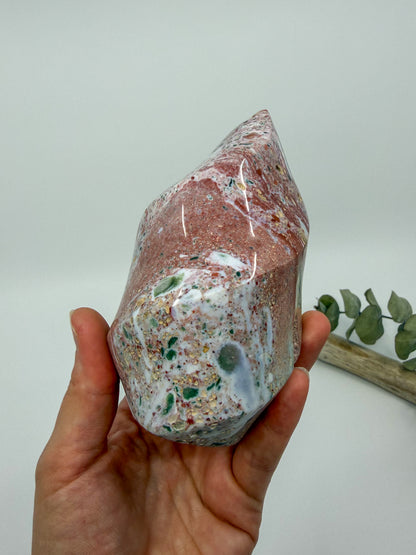 Pastel ‘Terazzo’ Ocean Jasper Flame