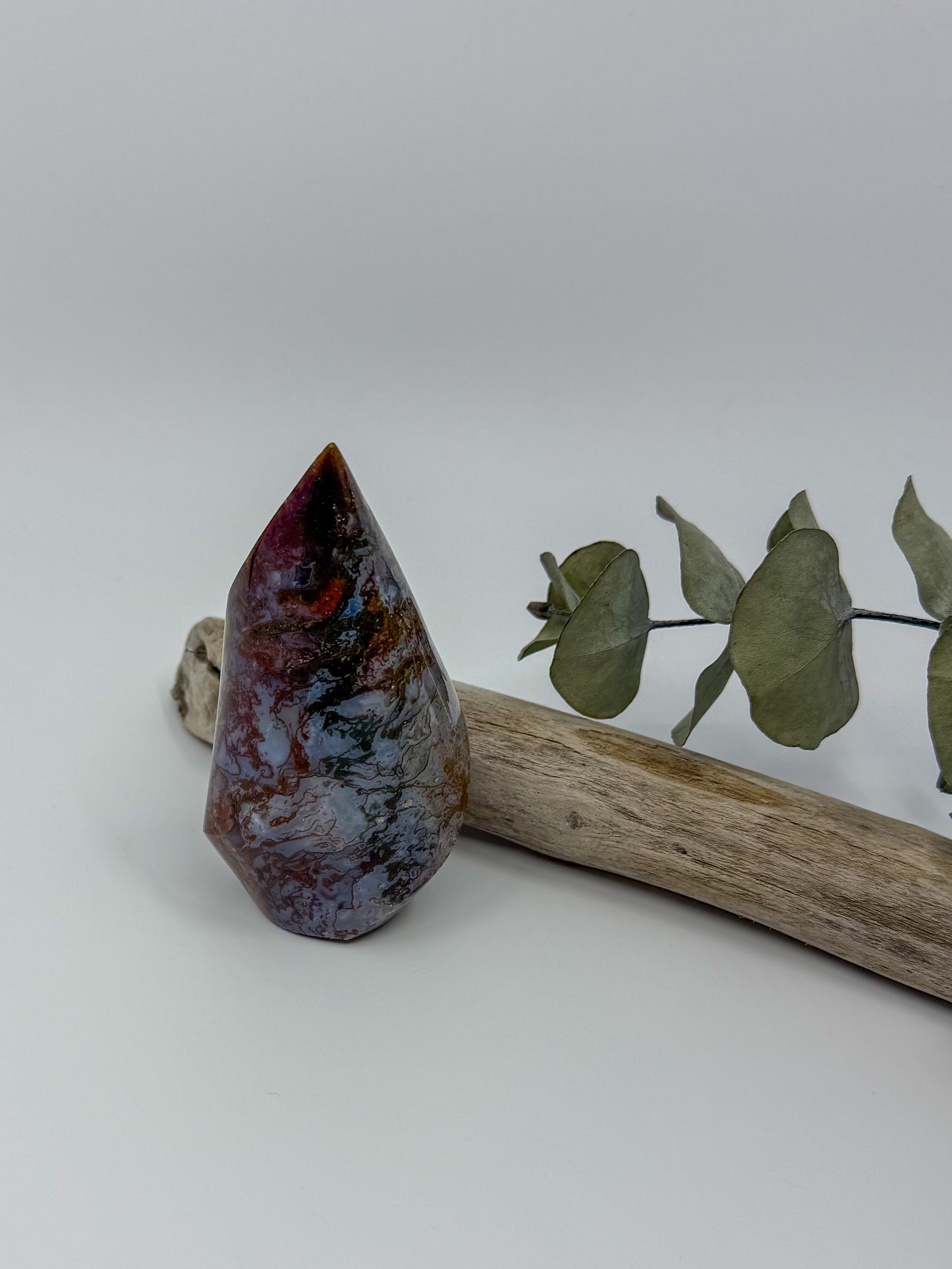 Ocean Jasper + Moss Flame