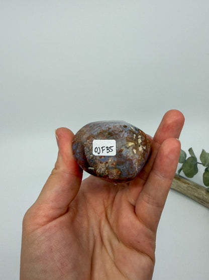 Ocean Jasper + Moss Flame