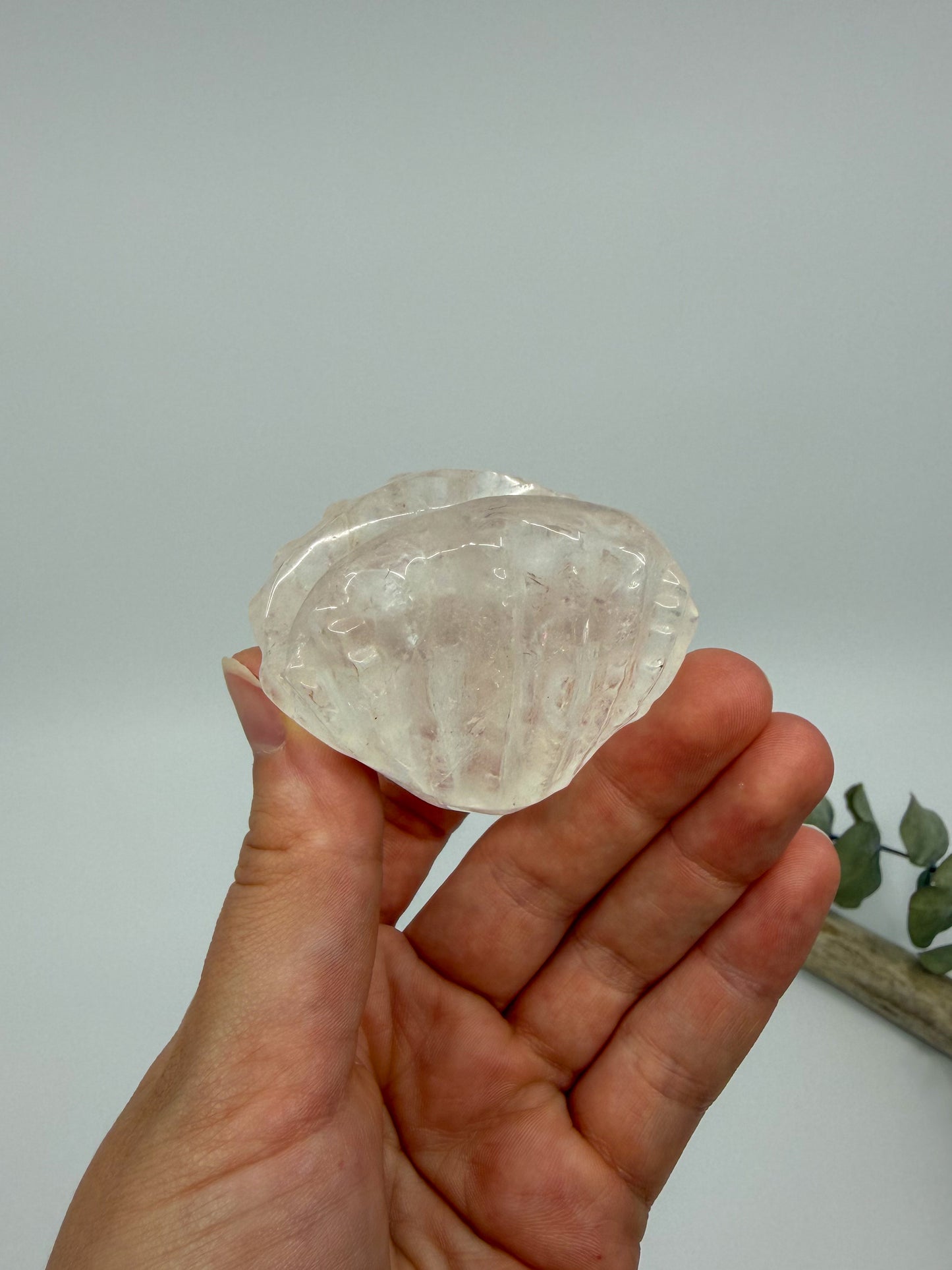 Clear Quartz 3D Shell
