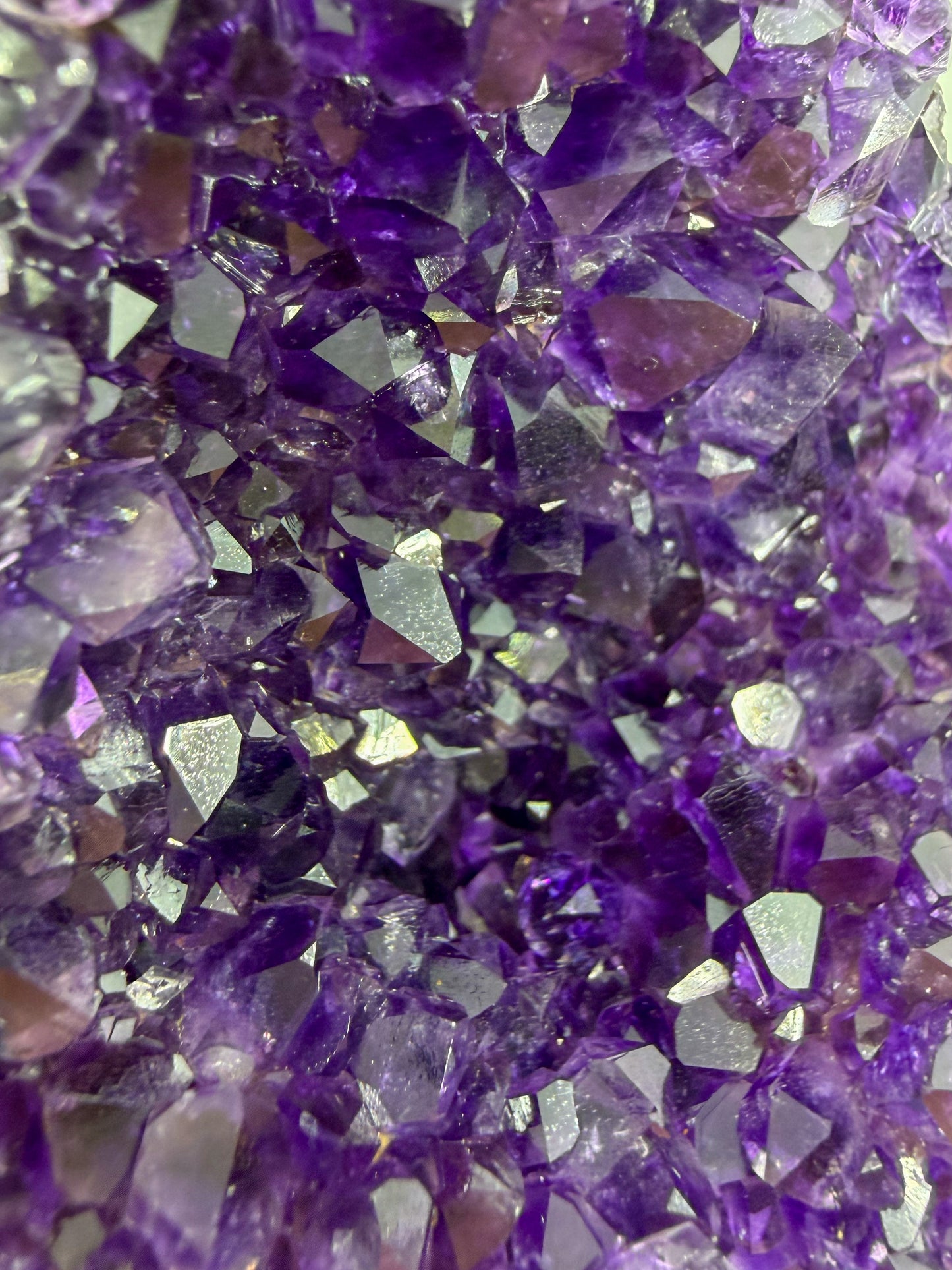Amethyst with Calcite Cutbase | Uruguay -EXACT PIECE-
