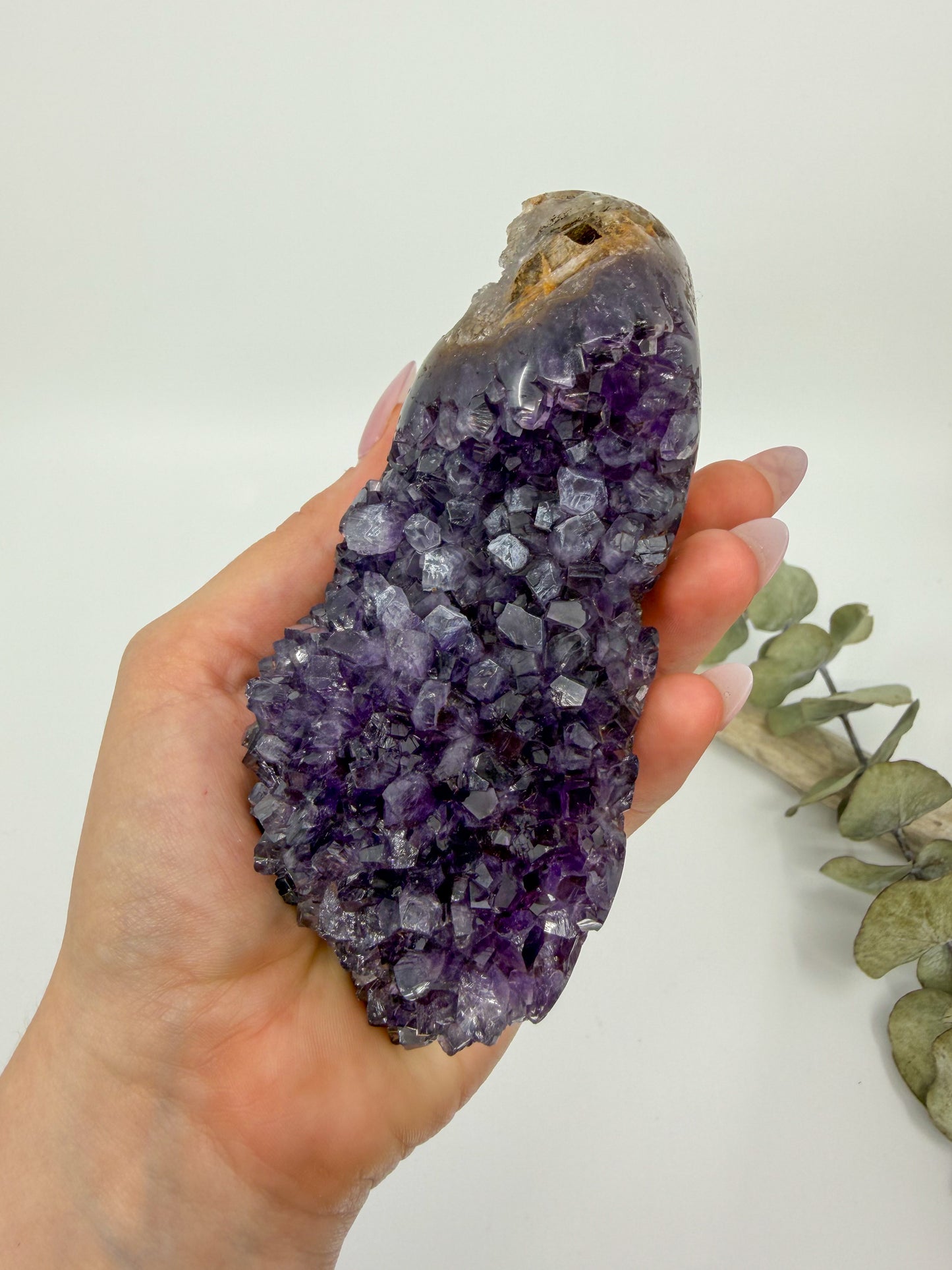 Amethyst with Calcite | Uruguay -EXACT PIECE-