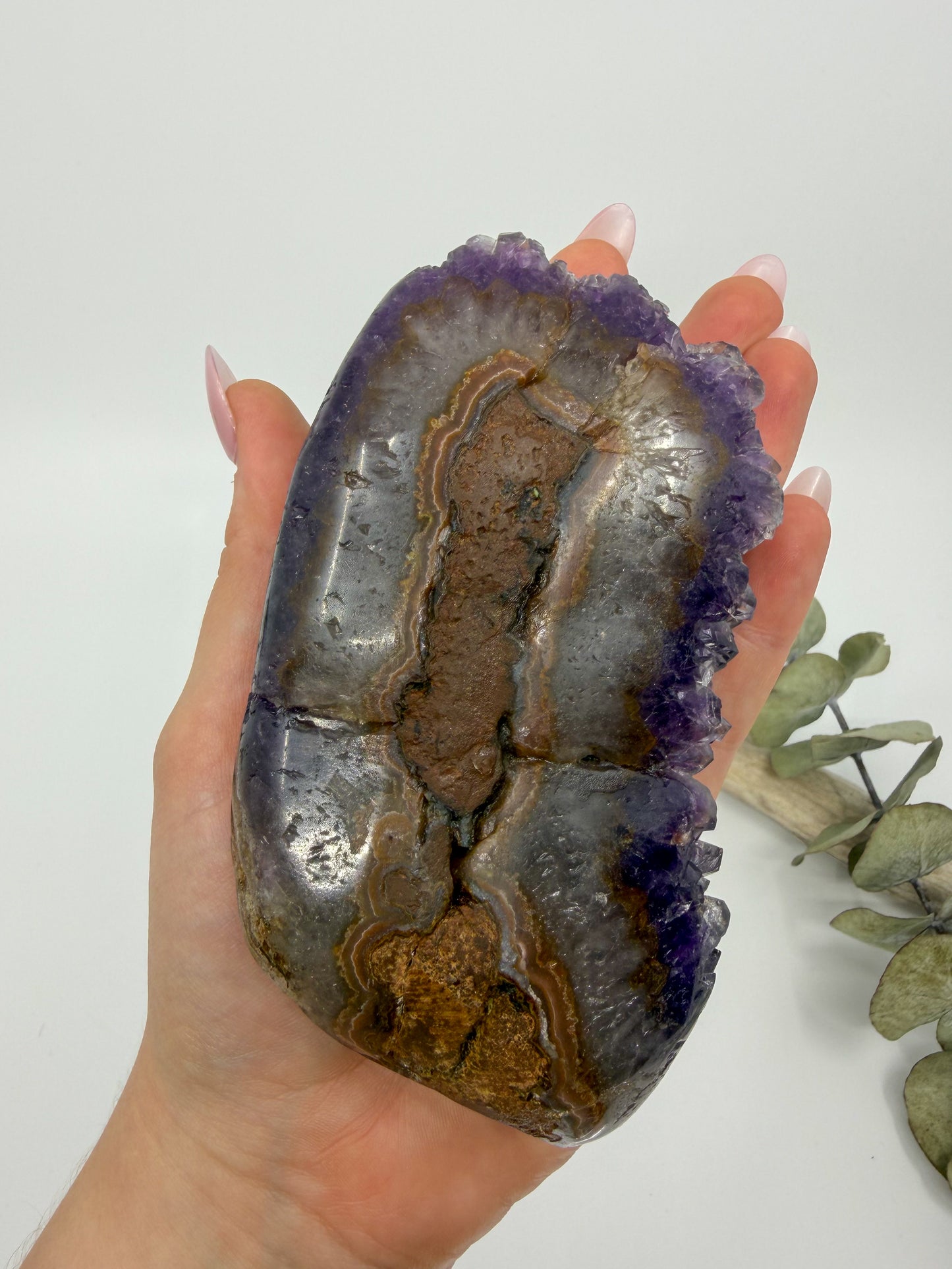 Amethyst with Calcite | Uruguay -EXACT PIECE-
