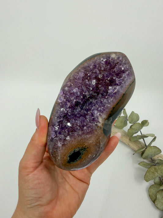 Amethyst Full Polish | Uruguay -EXACT PIECE-