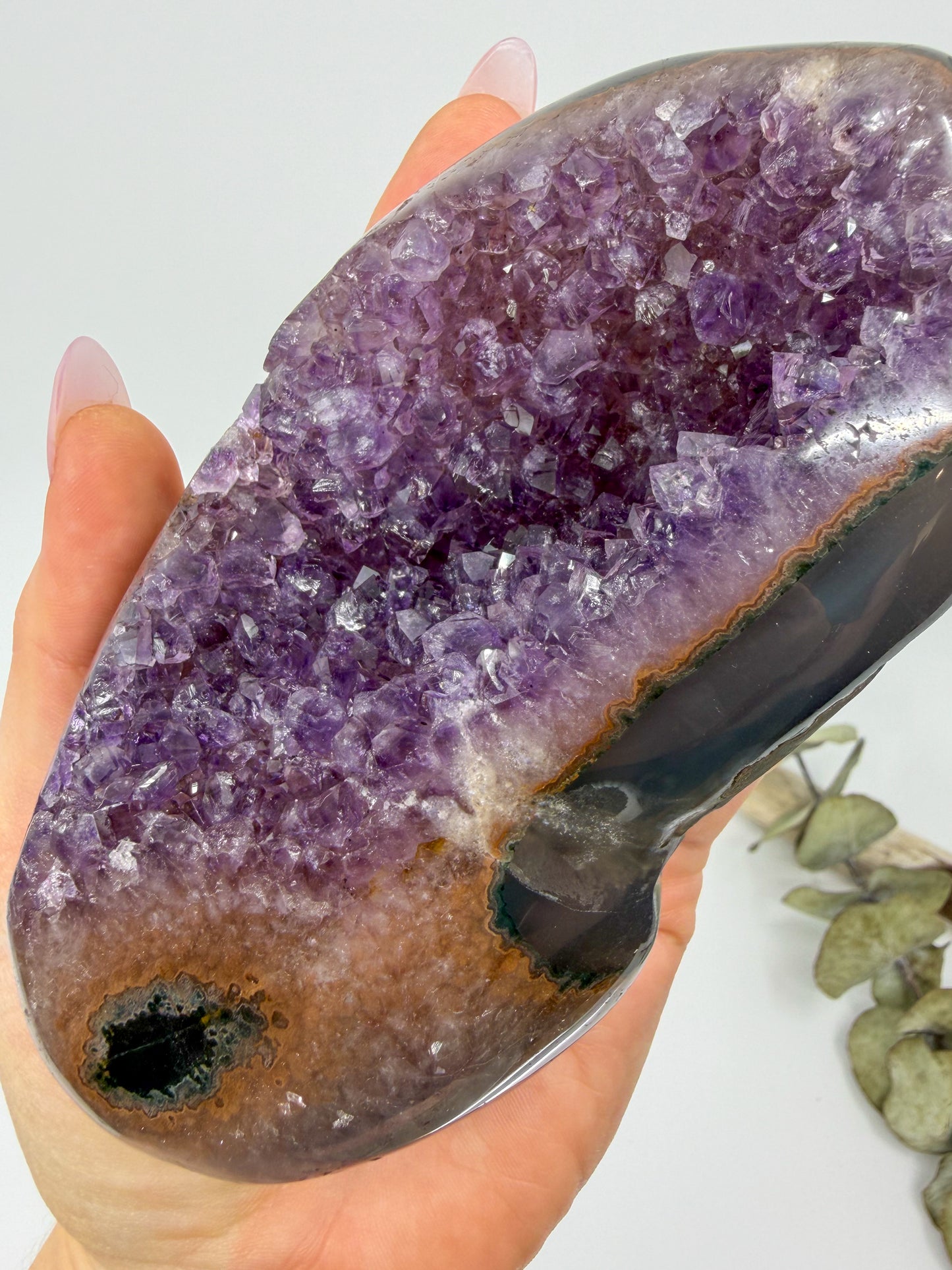 Amethyst Full Polish | Uruguay -EXACT PIECE-