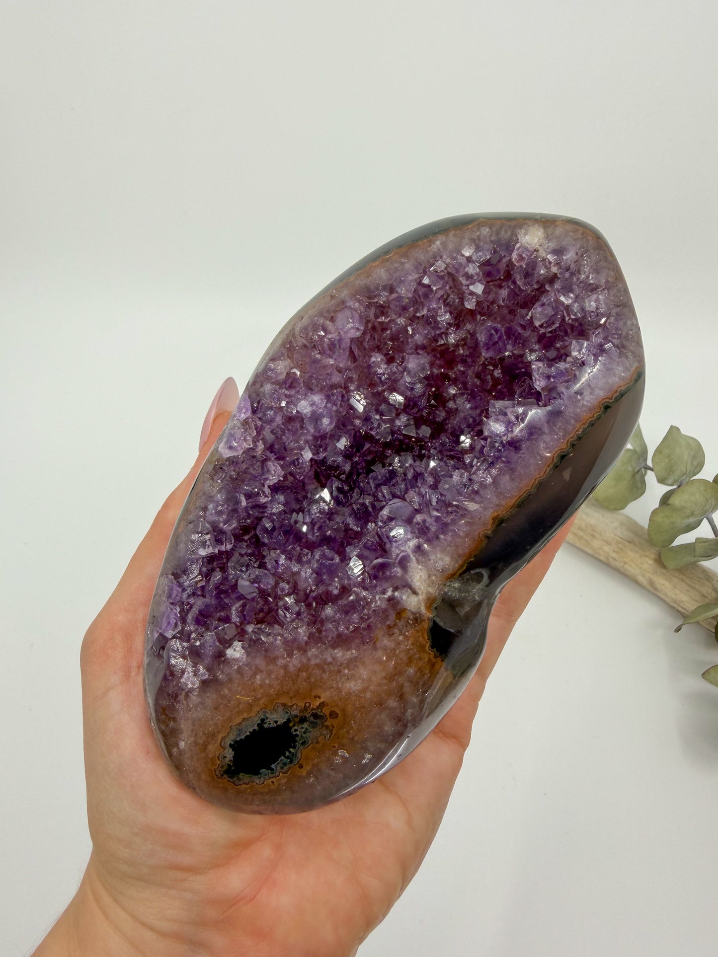 Amethyst Full Polish | Uruguay -EXACT PIECE-