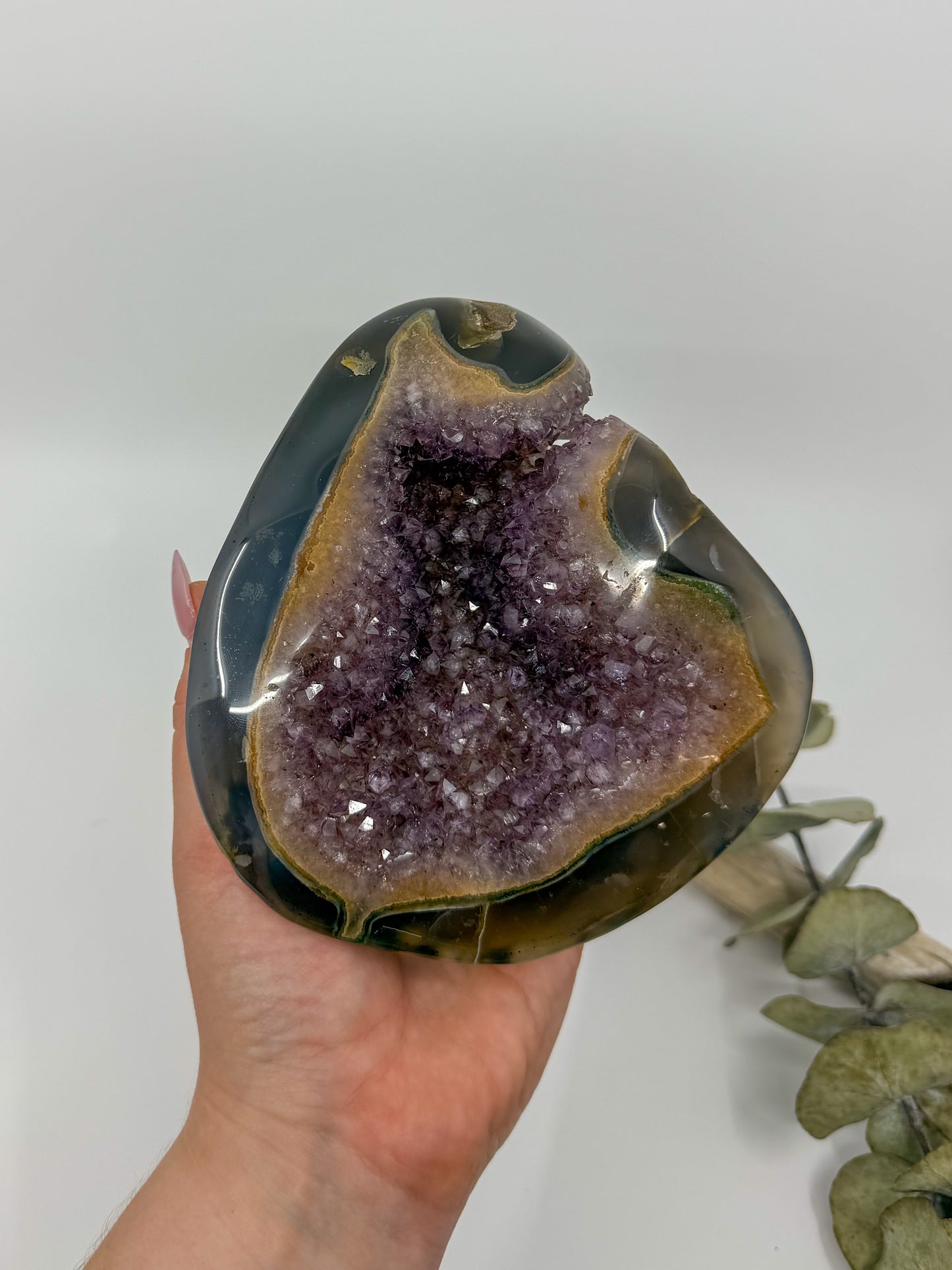 Amethyst Full Polish | Uruguay -EXACT PIECE-