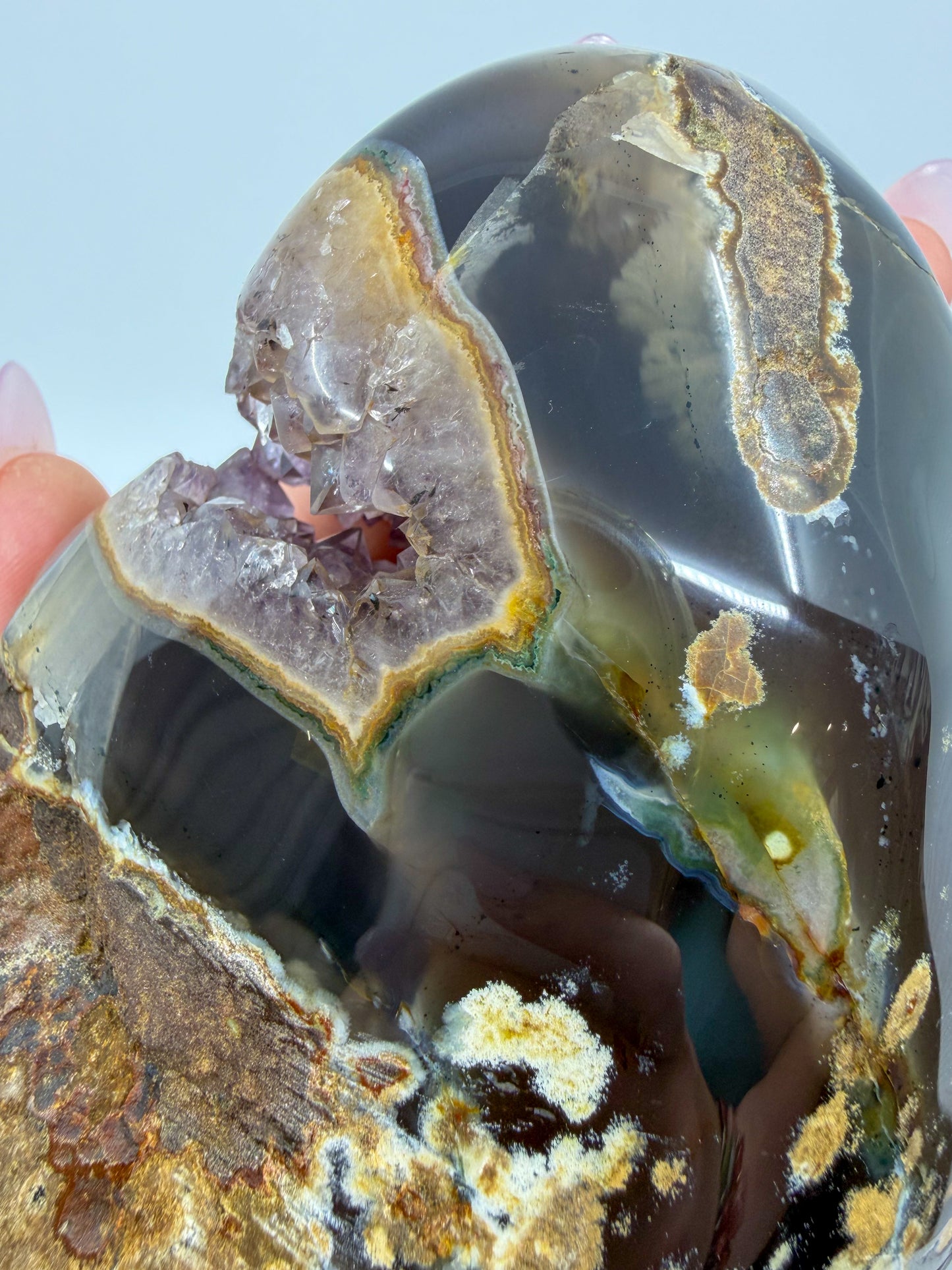 Amethyst Full Polish | Uruguay -EXACT PIECE-
