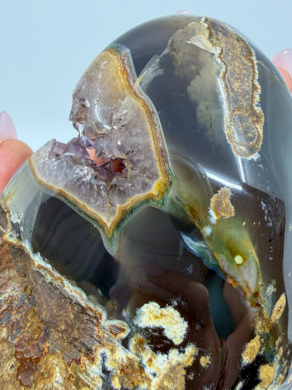 Amethyst Full Polish | Uruguay -EXACT PIECE-