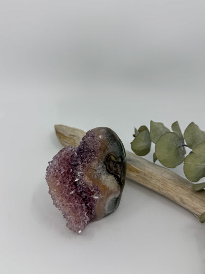 Rainbow Amethyst Cutbase | Uruguay -EXACT PIECE-
