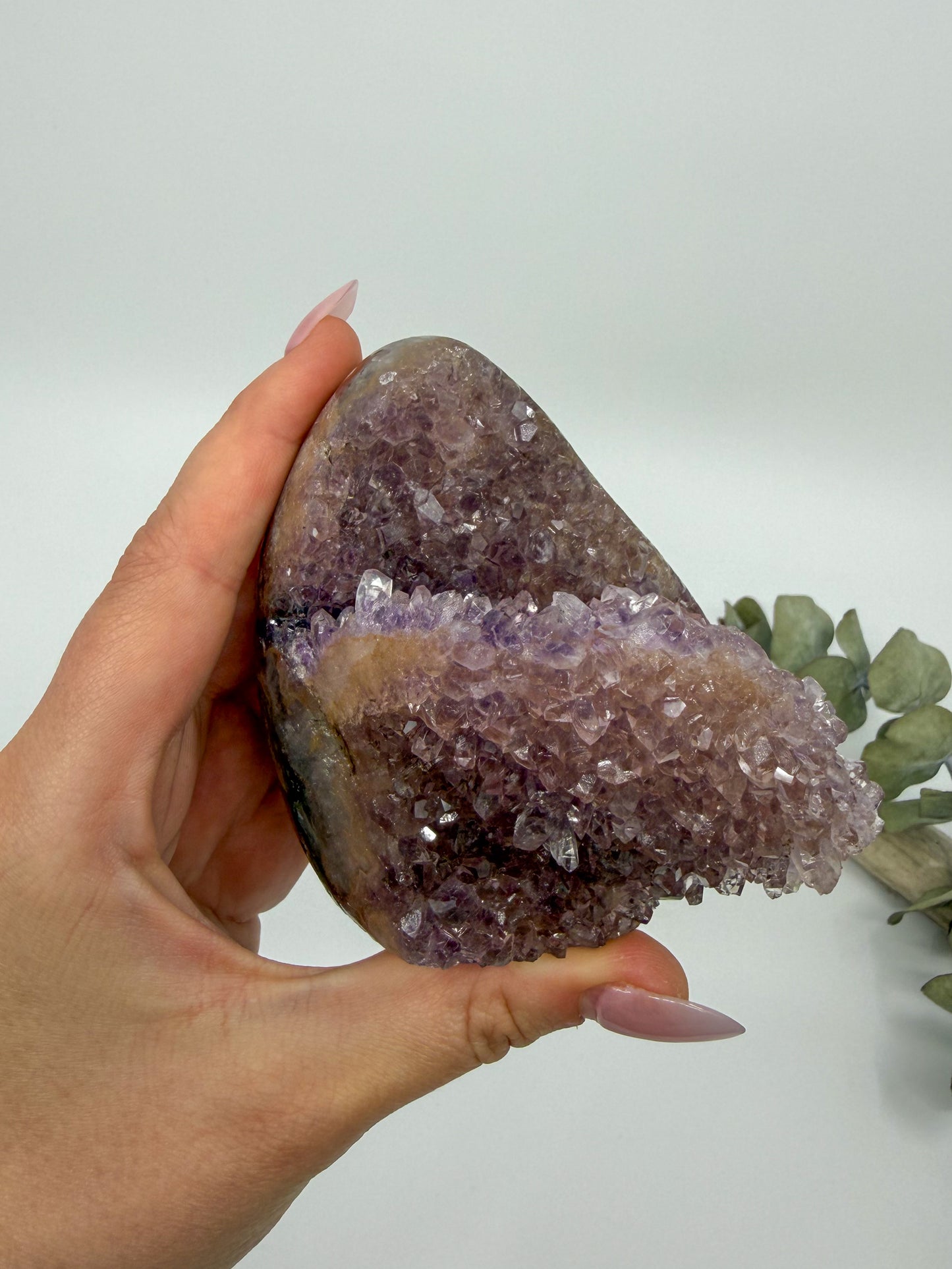 Rainbow Amethyst Cutbase | Uruguay -EXACT PIECE-