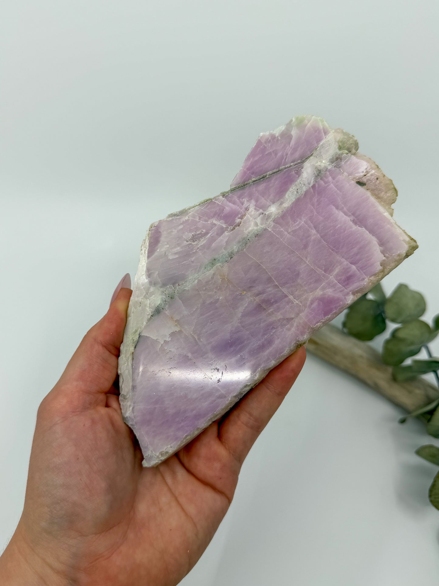 Statement Kunzite Slab -EXACT PIECE-