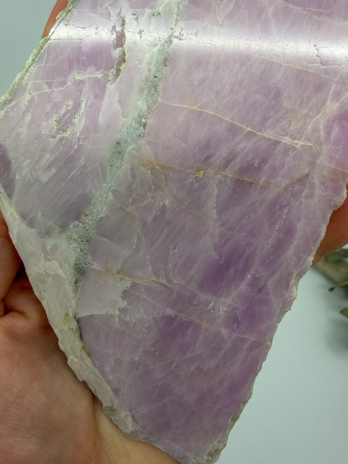 Statement Kunzite Slab -EXACT PIECE-