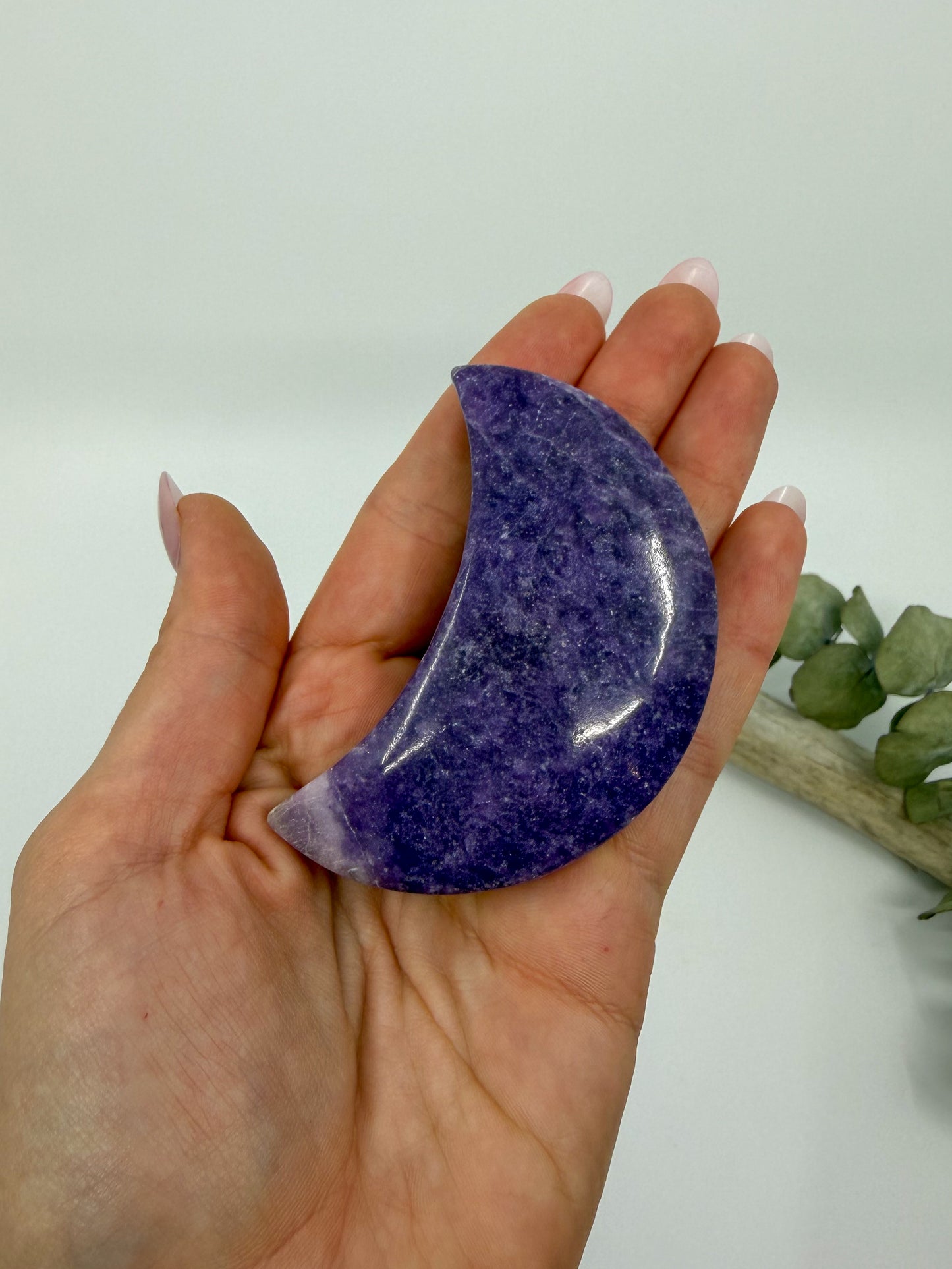 Lepedolite Moon -EXACT PIECE-