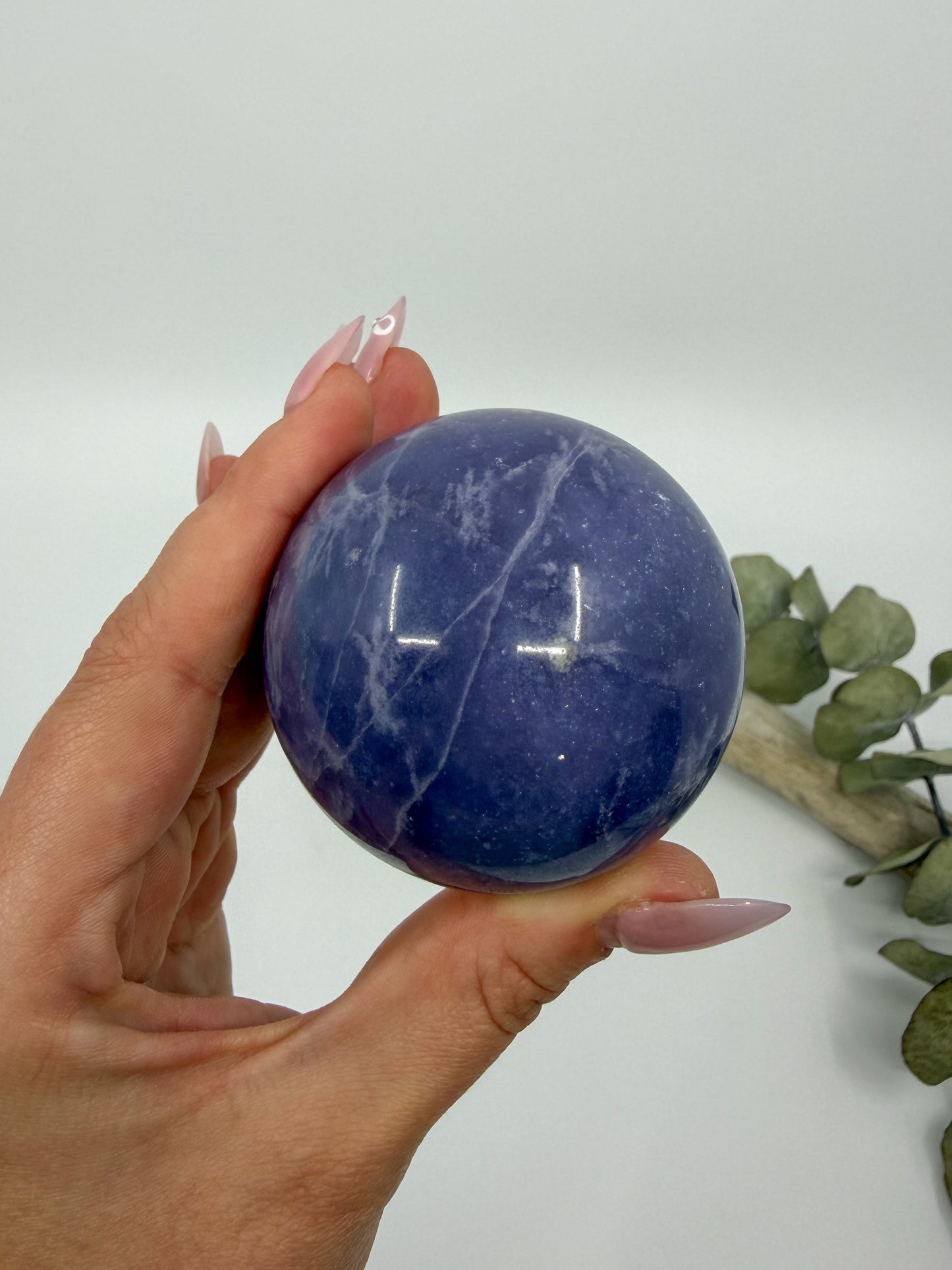 Lepedolite Sphere -EXACT PIECE-