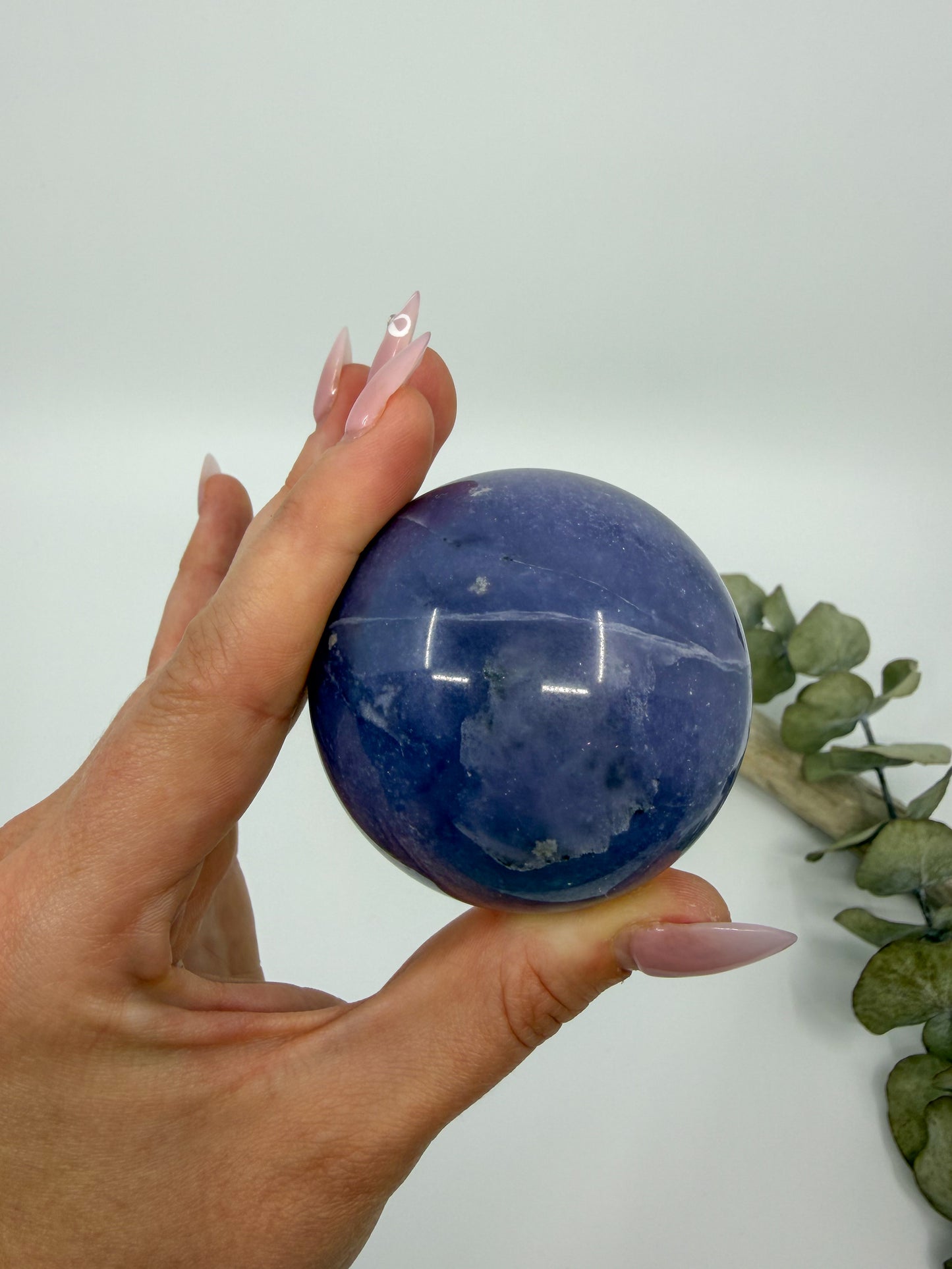 Lepedolite Sphere -EXACT PIECE-