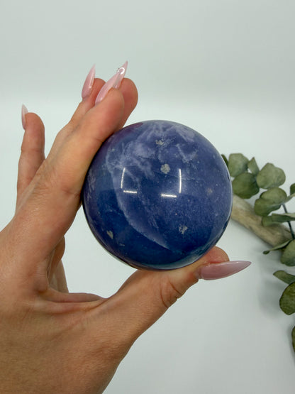 Lepedolite Sphere -EXACT PIECE-