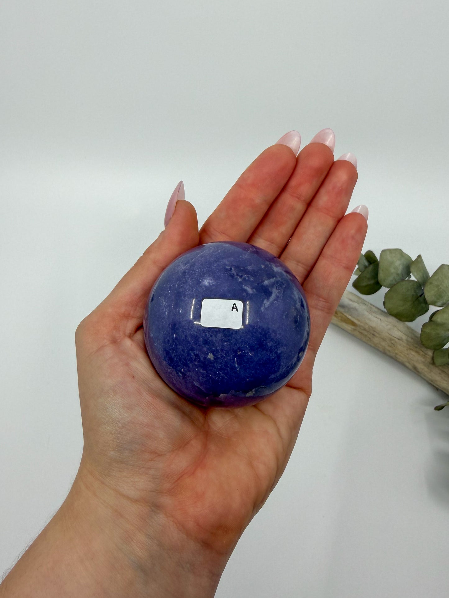 Lepedolite Sphere -EXACT PIECE-