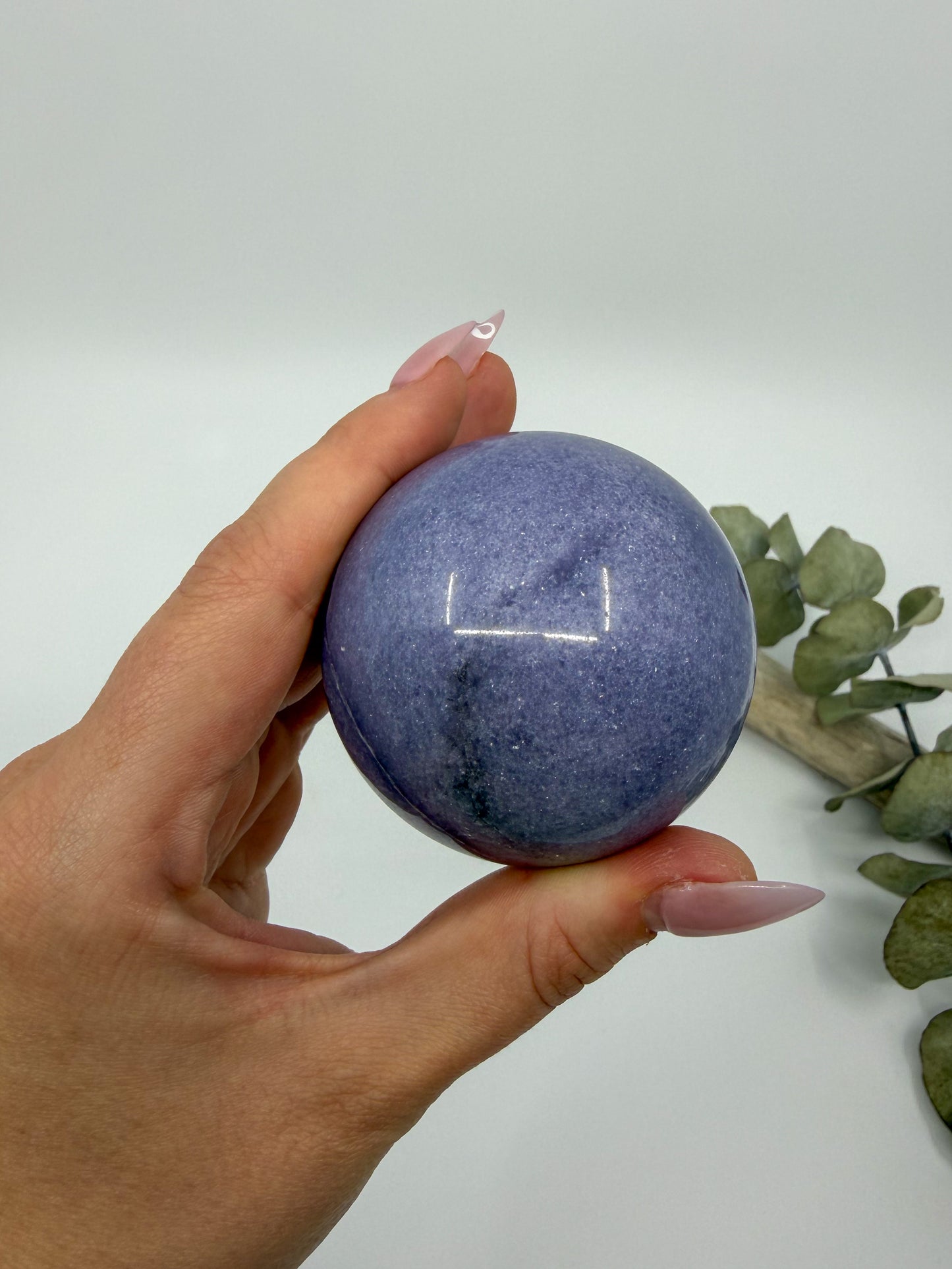 Lepedolite Sphere -EXACT PIECE-