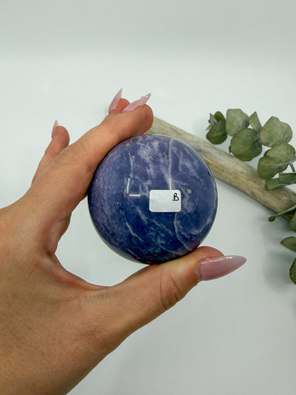Lepedolite Sphere -EXACT PIECE-