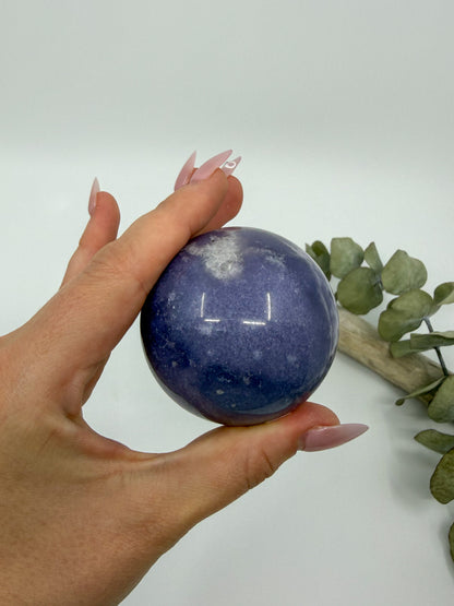 Lepedolite Sphere -EXACT PIECE-