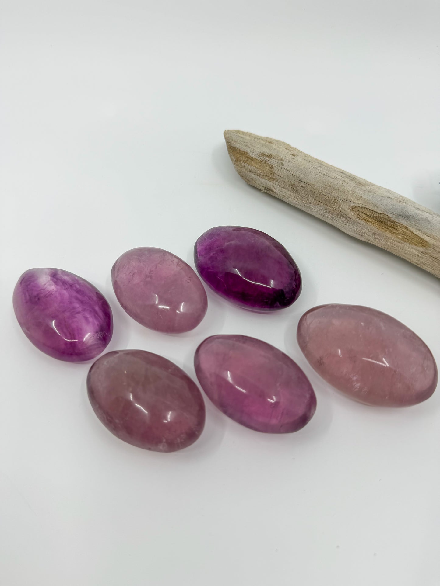 HQ Purple Fluorite Palm with Mica -CHOOSE YOUR OWN-