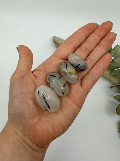 Tourmalinated Quartz Tumble
