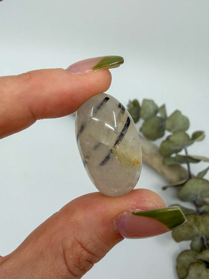Tourmalinated Quartz Tumble