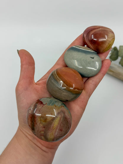 Pastel Polychrome Jasper Palm