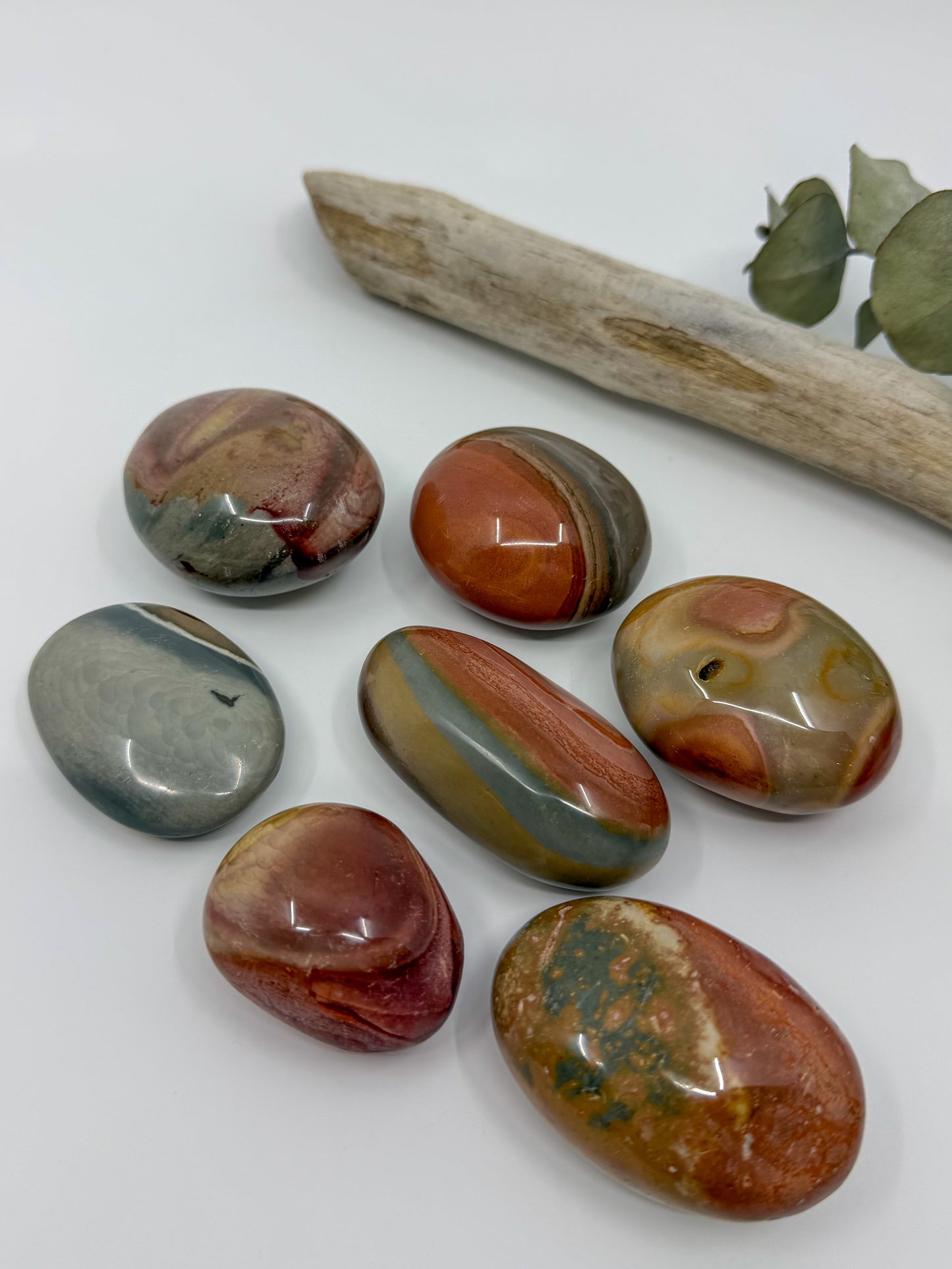 Pastel Polychrome Jasper Palm