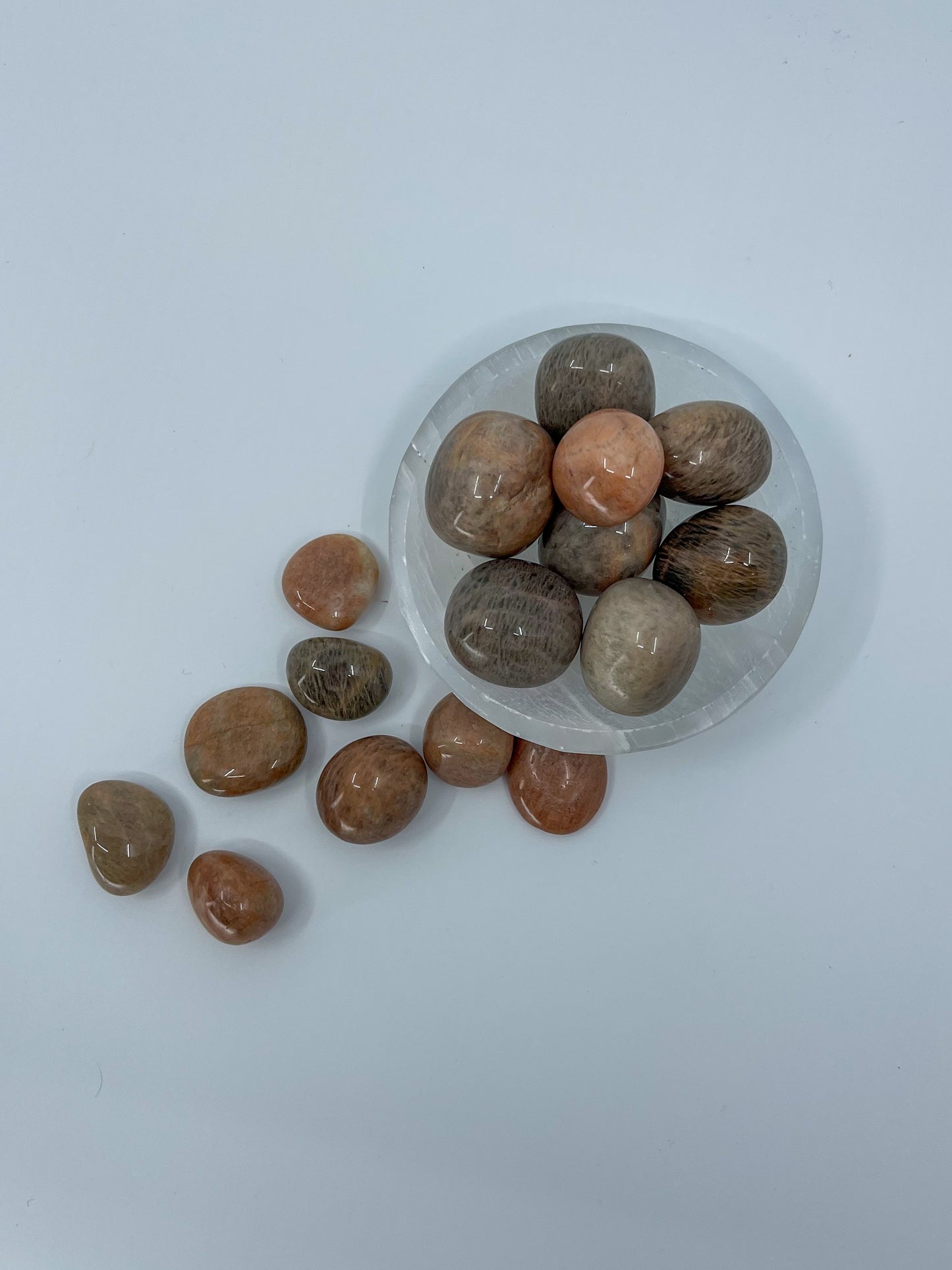 Peach Moonstone Tumble