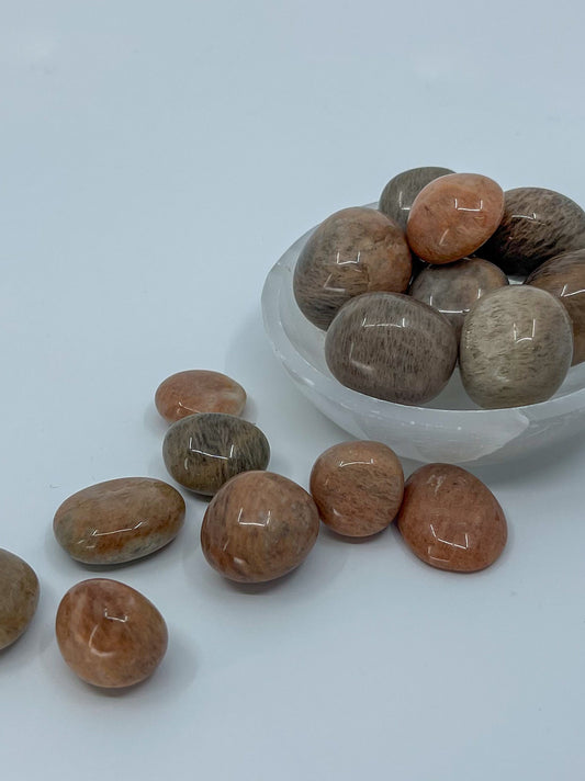 Peach Moonstone Tumble