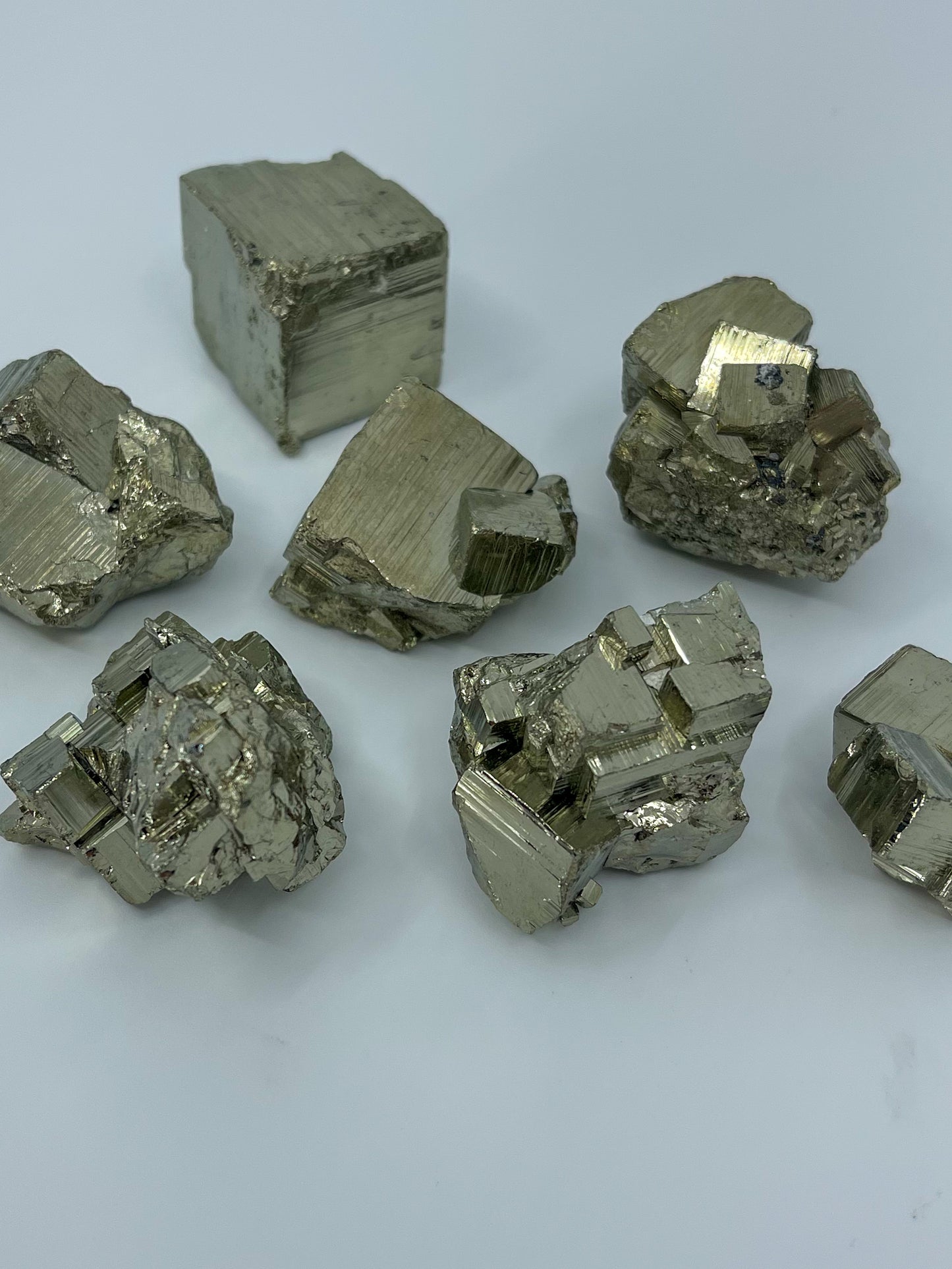 Cubic Pyrite Specimen • Peru
