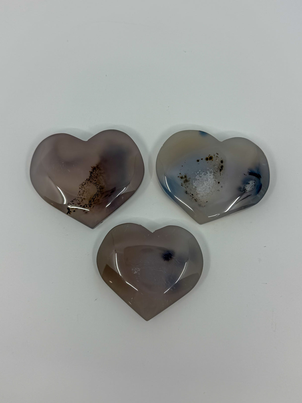 Dendritic Agate Heart