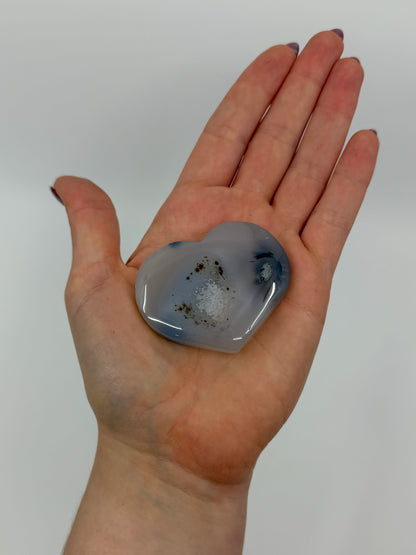 Dendritic Agate Heart