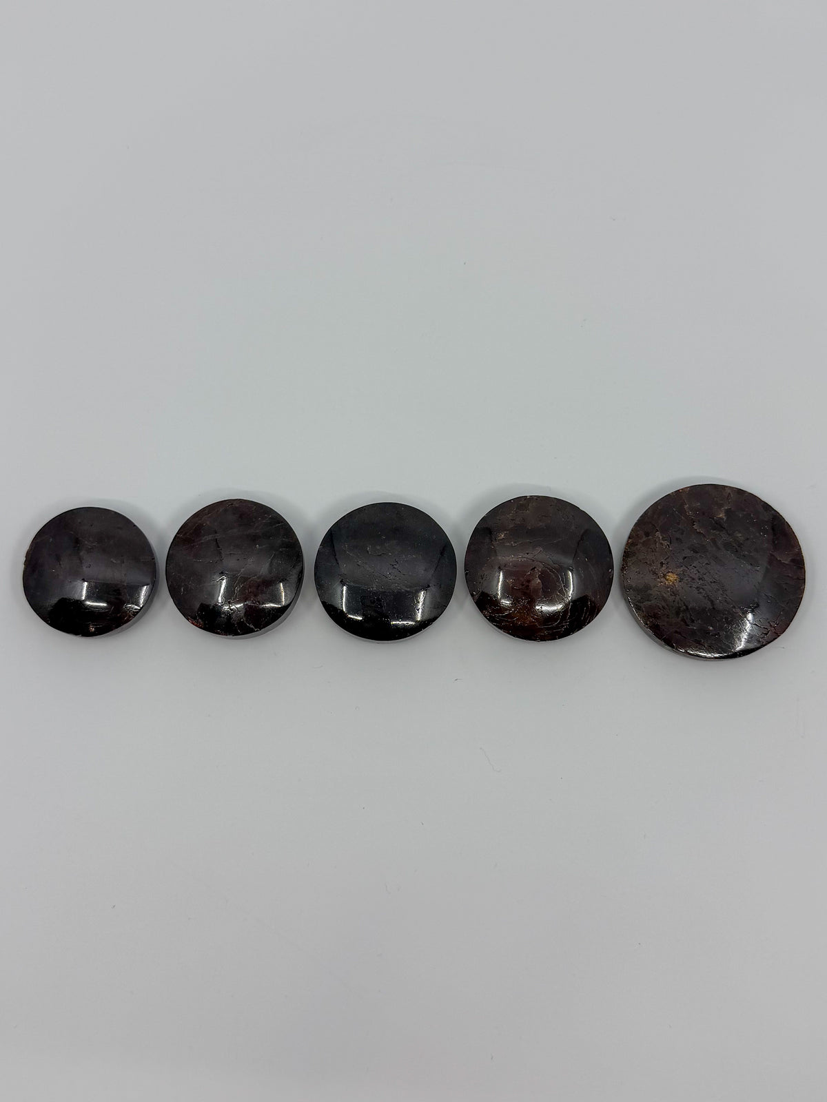 Garnet Flat Stone
