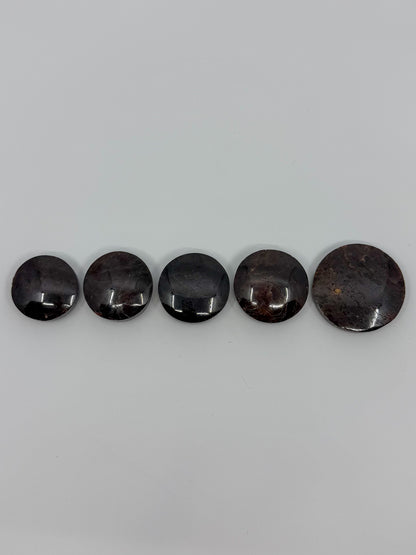 Garnet Flat Stone