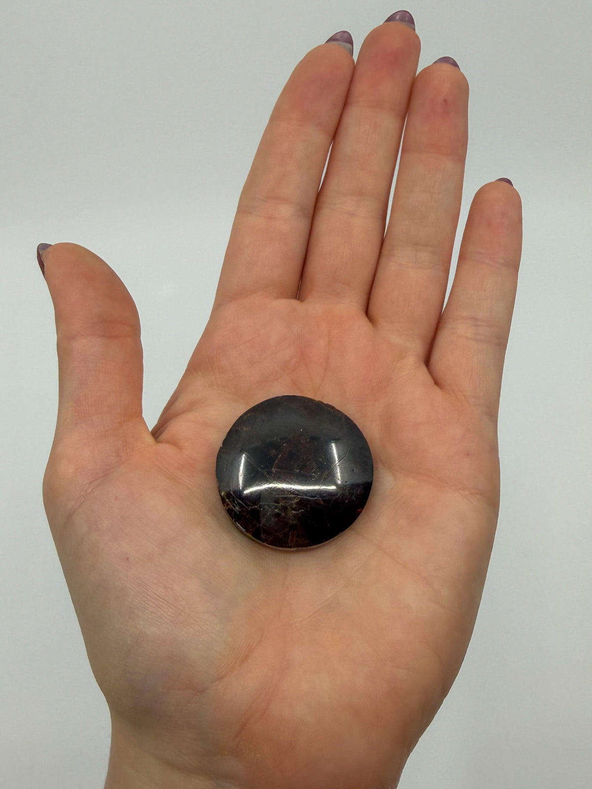 Garnet Flat Stone